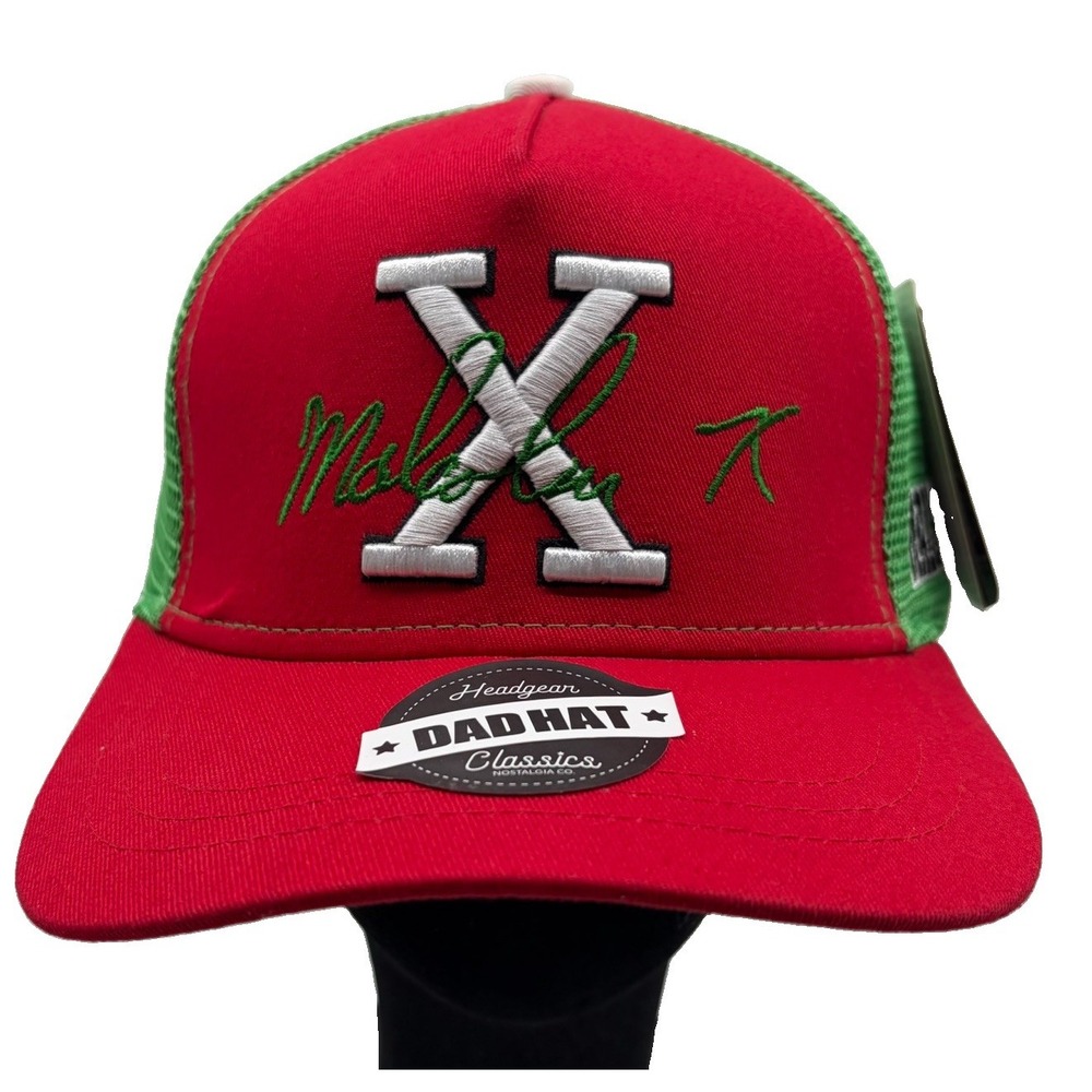 Malcolm X 1925 For the Truth Headgear Classic Trucker Snapback Dad Hat Cap NWT